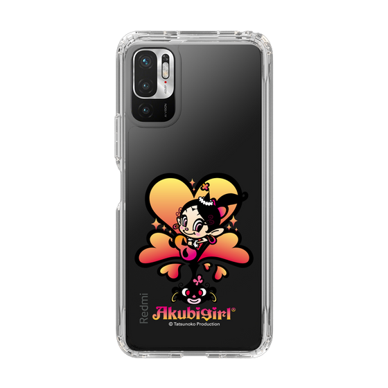 スリムプロテクションケース［ アクビガール - ハート ］