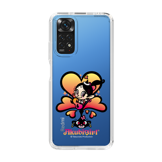 スリムプロテクションケース［ アクビガール - ハート ］