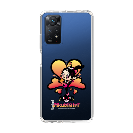 スリムプロテクションケース［ アクビガール - ハート ］
