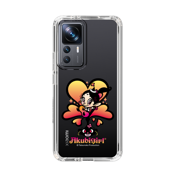 スリムプロテクションケース［ アクビガール - ハート ］