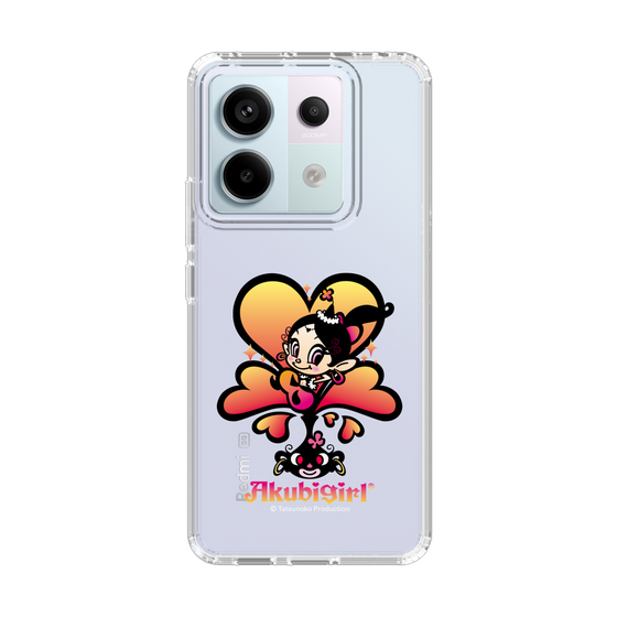 スリムプロテクションケース［ アクビガール - ハート ］