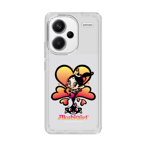 スリムプロテクションケース［ アクビガール - ハート ］