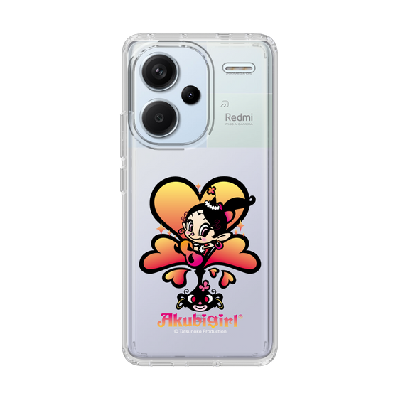 スリムプロテクションケース［ アクビガール - ハート ］