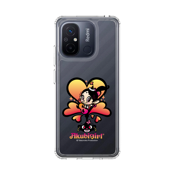 スリムプロテクションケース［ アクビガール - ハート ］