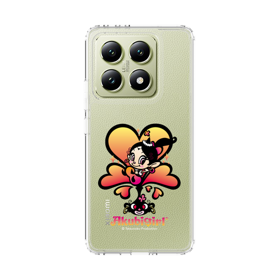 スリムプロテクションケース［ アクビガール - ハート ］