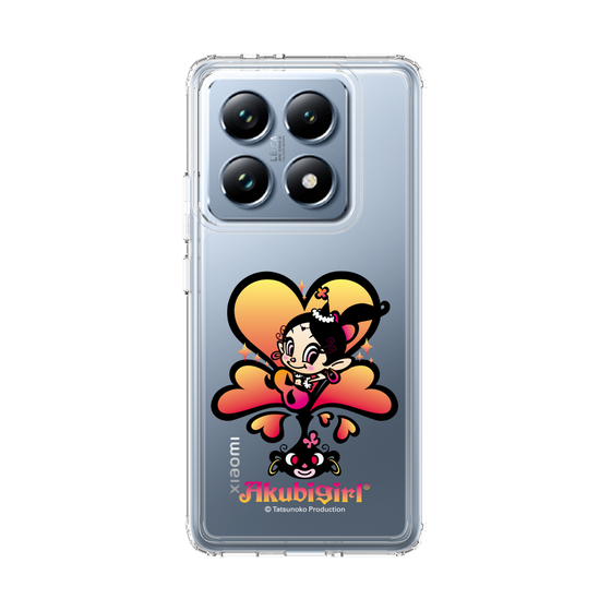 スリムプロテクションケース［ アクビガール - ハート ］