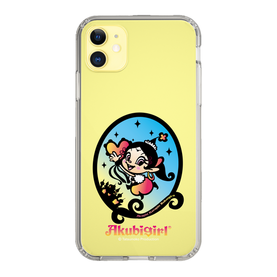 スリムプロテクションケース［ アクビガール - オーバル ］