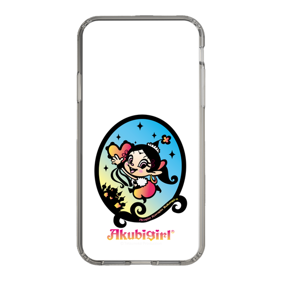 スリムプロテクションケース［ アクビガール - オーバル ］