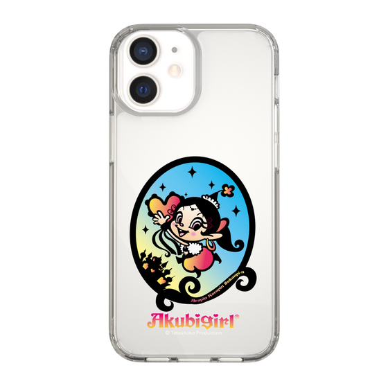 スリムプロテクションケース［ アクビガール - オーバル ］