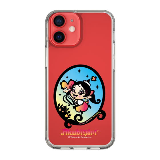 スリムプロテクションケース［ アクビガール - オーバル ］