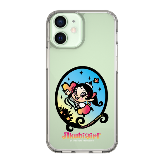 スリムプロテクションケース［ アクビガール - オーバル ］