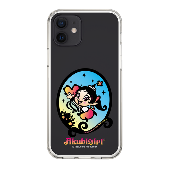 スリムプロテクションケース［ アクビガール - オーバル ］