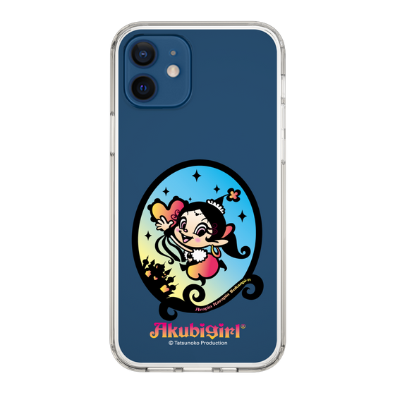 スリムプロテクションケース［ アクビガール - オーバル ］