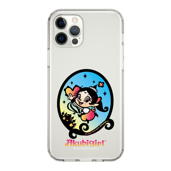 スリムプロテクションケース［ アクビガール - オーバル ］