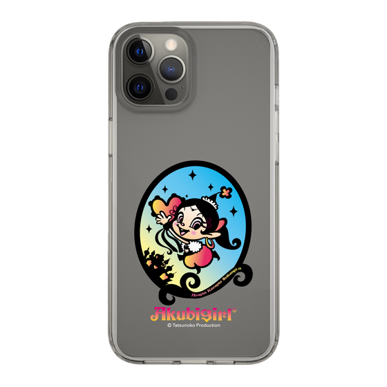 スリムプロテクションケース［ アクビガール - オーバル ］