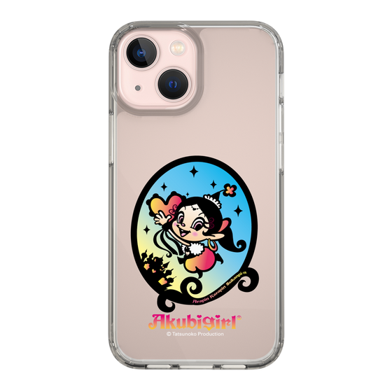 スリムプロテクションケース［ アクビガール - オーバル ］