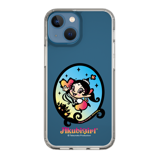 スリムプロテクションケース［ アクビガール - オーバル ］