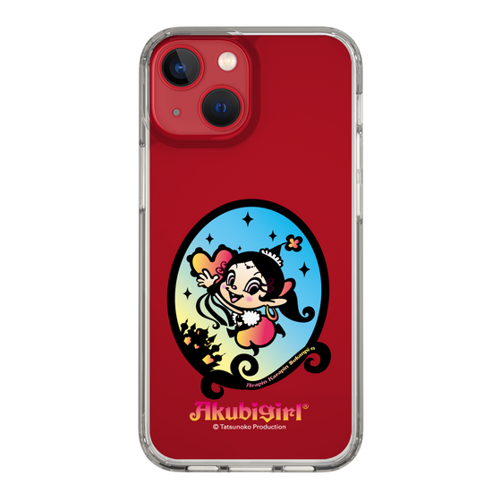 スリムプロテクションケース［ アクビガール - オーバル ］