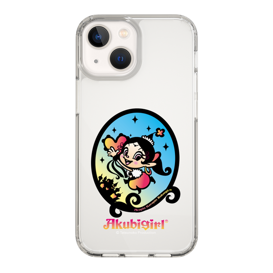 スリムプロテクションケース［ アクビガール - オーバル ］