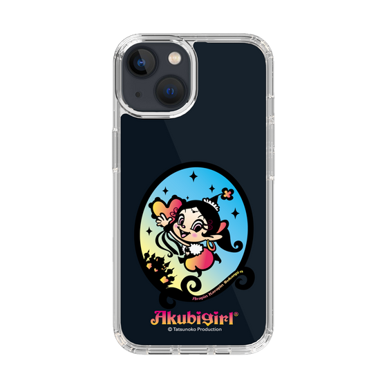 スリムプロテクションケース［ アクビガール - オーバル ］
