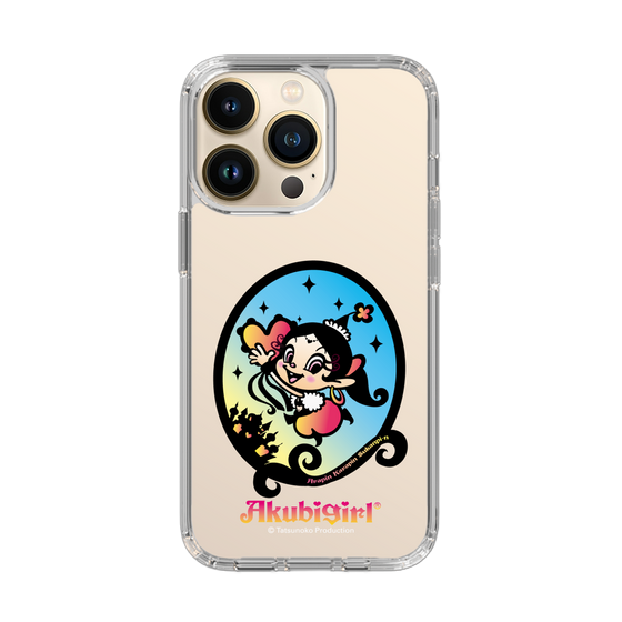 スリムプロテクションケース［ アクビガール - オーバル ］