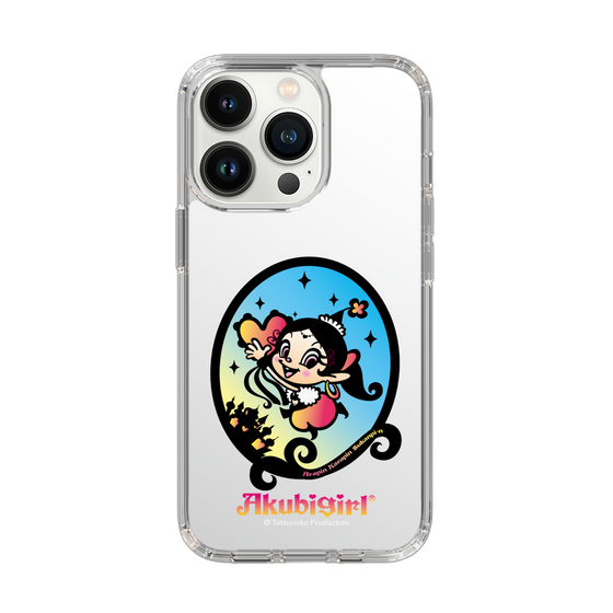 スリムプロテクションケース［ アクビガール - オーバル ］