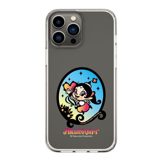 スリムプロテクションケース［ アクビガール - オーバル ］