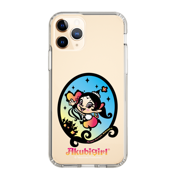 スリムプロテクションケース［ アクビガール - オーバル ］