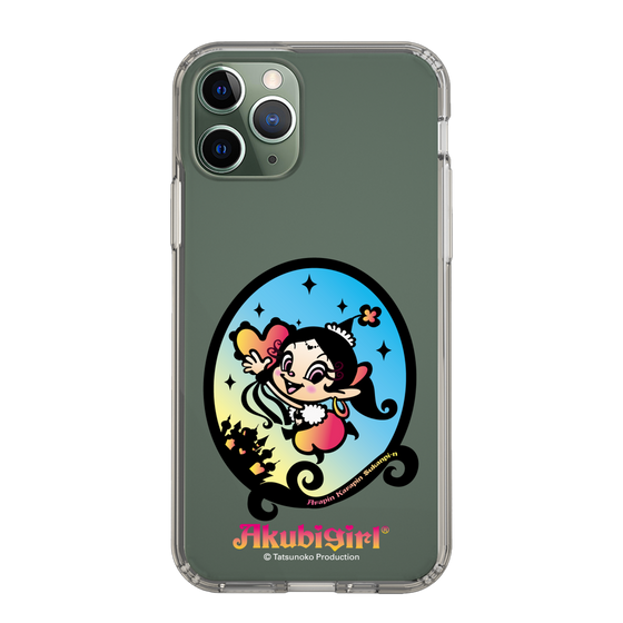 スリムプロテクションケース［ アクビガール - オーバル ］