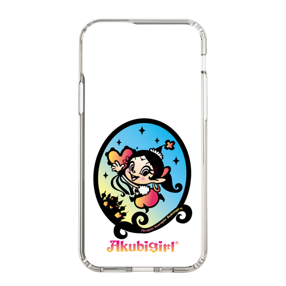 スリムプロテクションケース［ アクビガール - オーバル ］