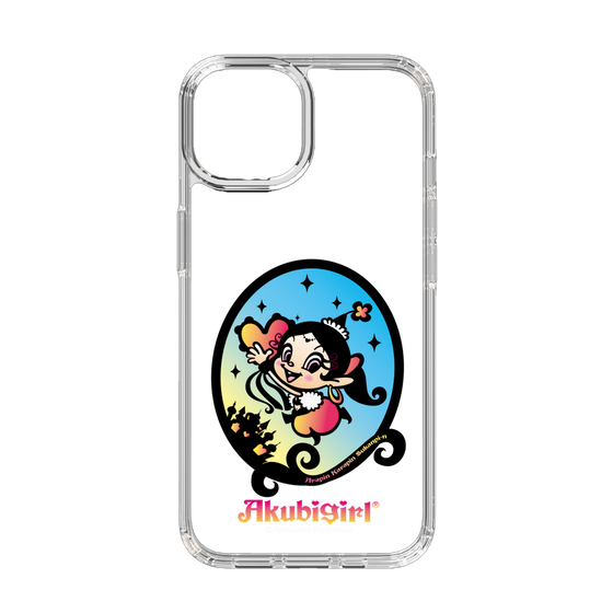 スリムプロテクションケース［ アクビガール - オーバル ］