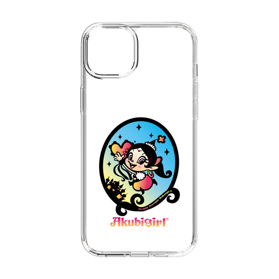 スリムプロテクションケース［ アクビガール - オーバル ］