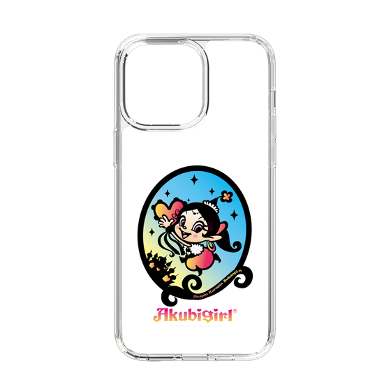 スリムプロテクションケース［ アクビガール - オーバル ］
