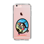 スリムプロテクションケース［ アクビガール - オーバル ］
