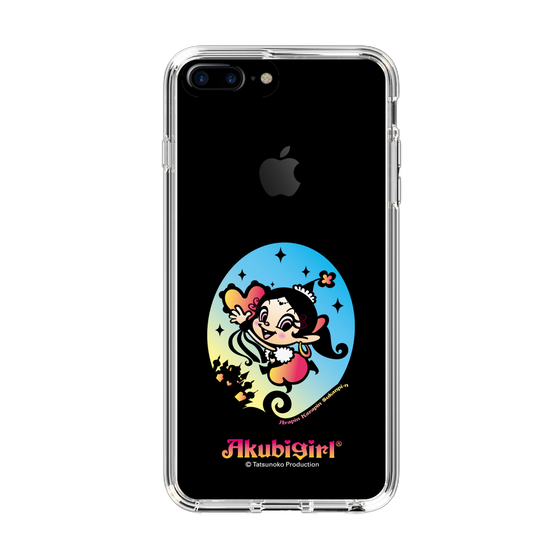 スリムプロテクションケース［ アクビガール - オーバル ］