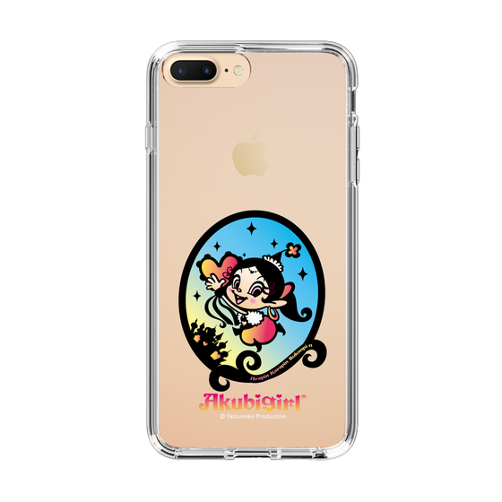 スリムプロテクションケース［ アクビガール - オーバル ］