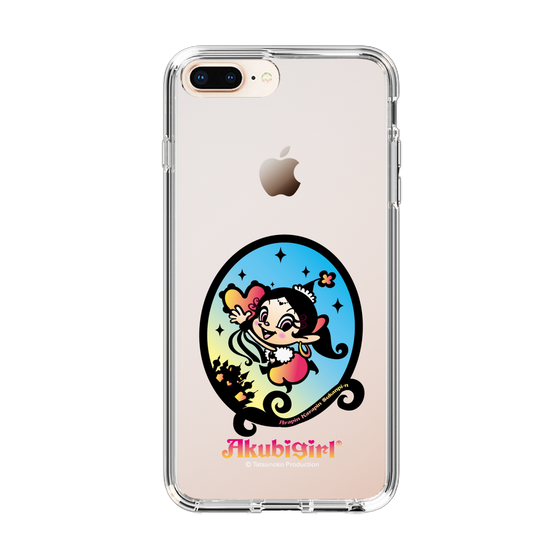 スリムプロテクションケース［ アクビガール - オーバル ］