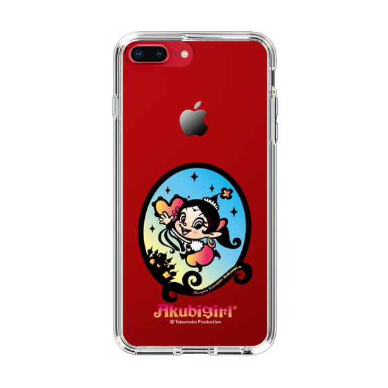 スリムプロテクションケース［ アクビガール - オーバル ］