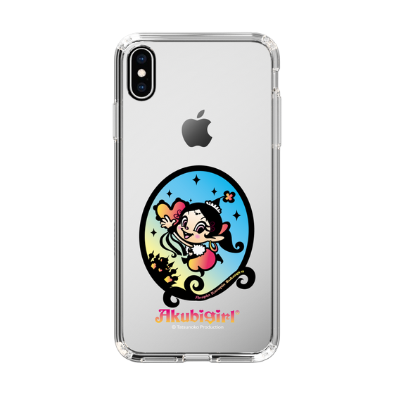 スリムプロテクションケース［ アクビガール - オーバル ］