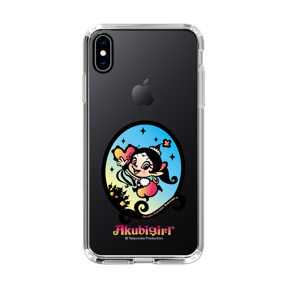 スリムプロテクションケース［ アクビガール - オーバル ］