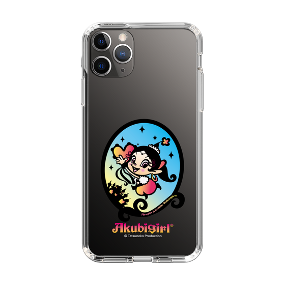 スリムプロテクションケース［ アクビガール - オーバル ］
