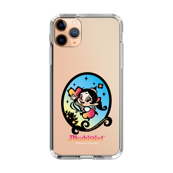 スリムプロテクションケース［ アクビガール - オーバル ］