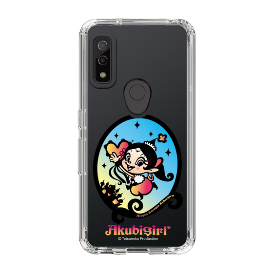 スリムプロテクションケース［ アクビガール - オーバル ］