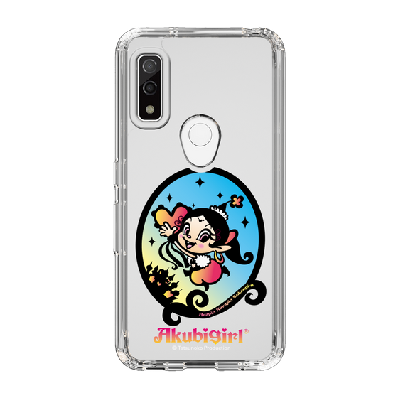 スリムプロテクションケース［ アクビガール - オーバル ］
