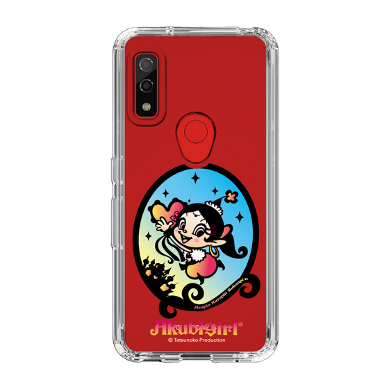 スリムプロテクションケース［ アクビガール - オーバル ］
