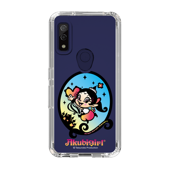 スリムプロテクションケース［ アクビガール - オーバル ］