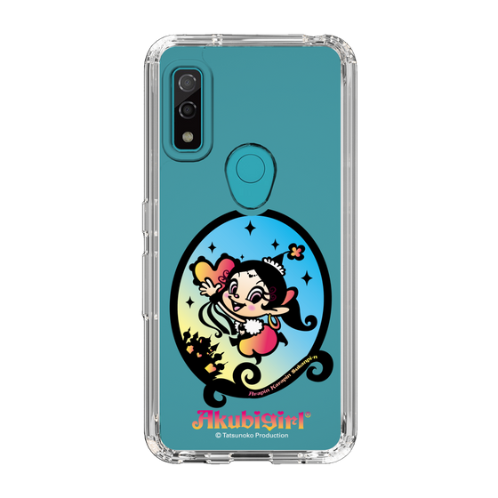 スリムプロテクションケース［ アクビガール - オーバル ］