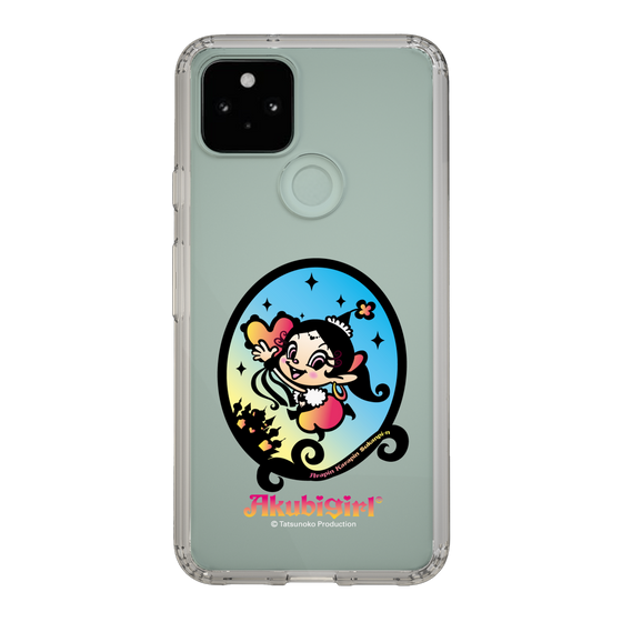 スリムプロテクションケース［ アクビガール - オーバル ］