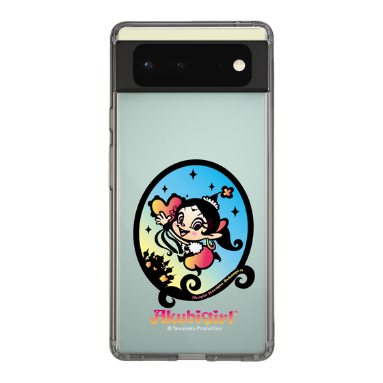 スリムプロテクションケース［ アクビガール - オーバル ］
