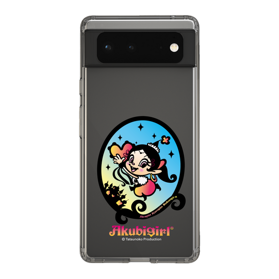 スリムプロテクションケース［ アクビガール - オーバル ］